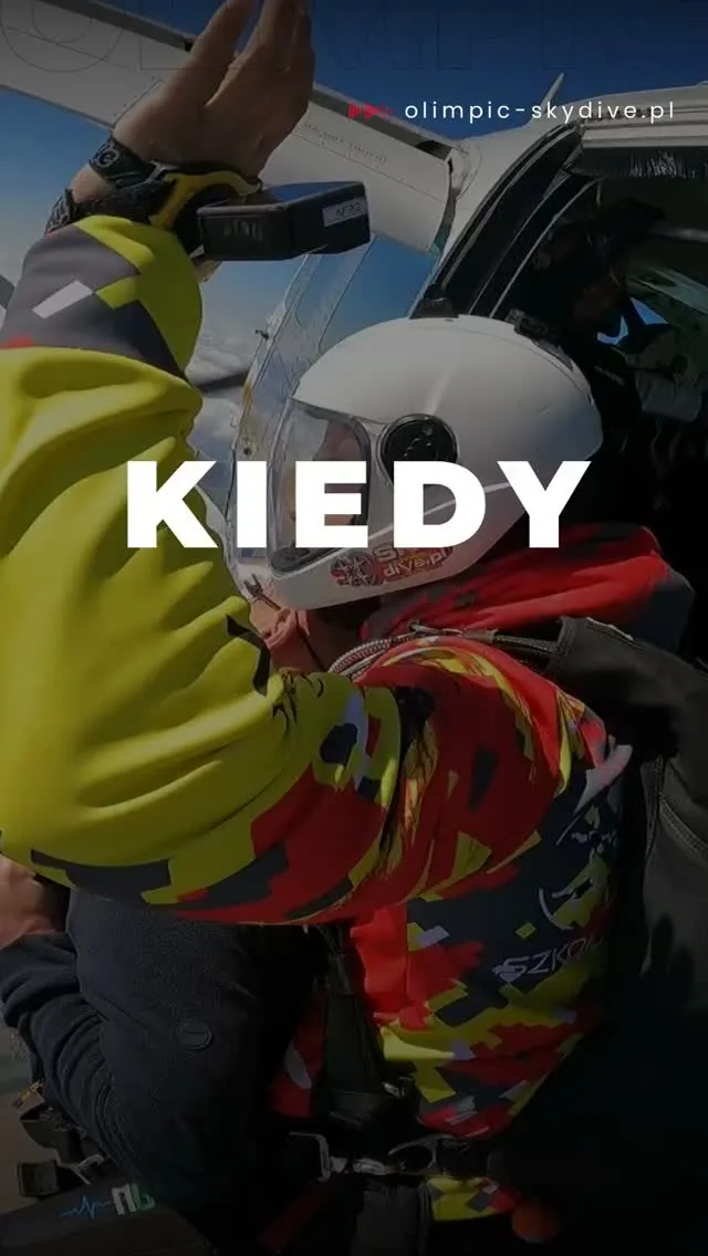ðª Tak wyglÄda skok... ale nic nie zastÄpi doÅwiadczenia tego na wÅasnej skÃ³rze.SpeÅnianie marzeÅ nie powinno czekaÄ - zgÅoÅ siÄ do nas! âºï¸ â¡ï¸ w BIO jest link.#spadochron #skokitandemowe #skydivinglife #olimpicskydive #wchmurach