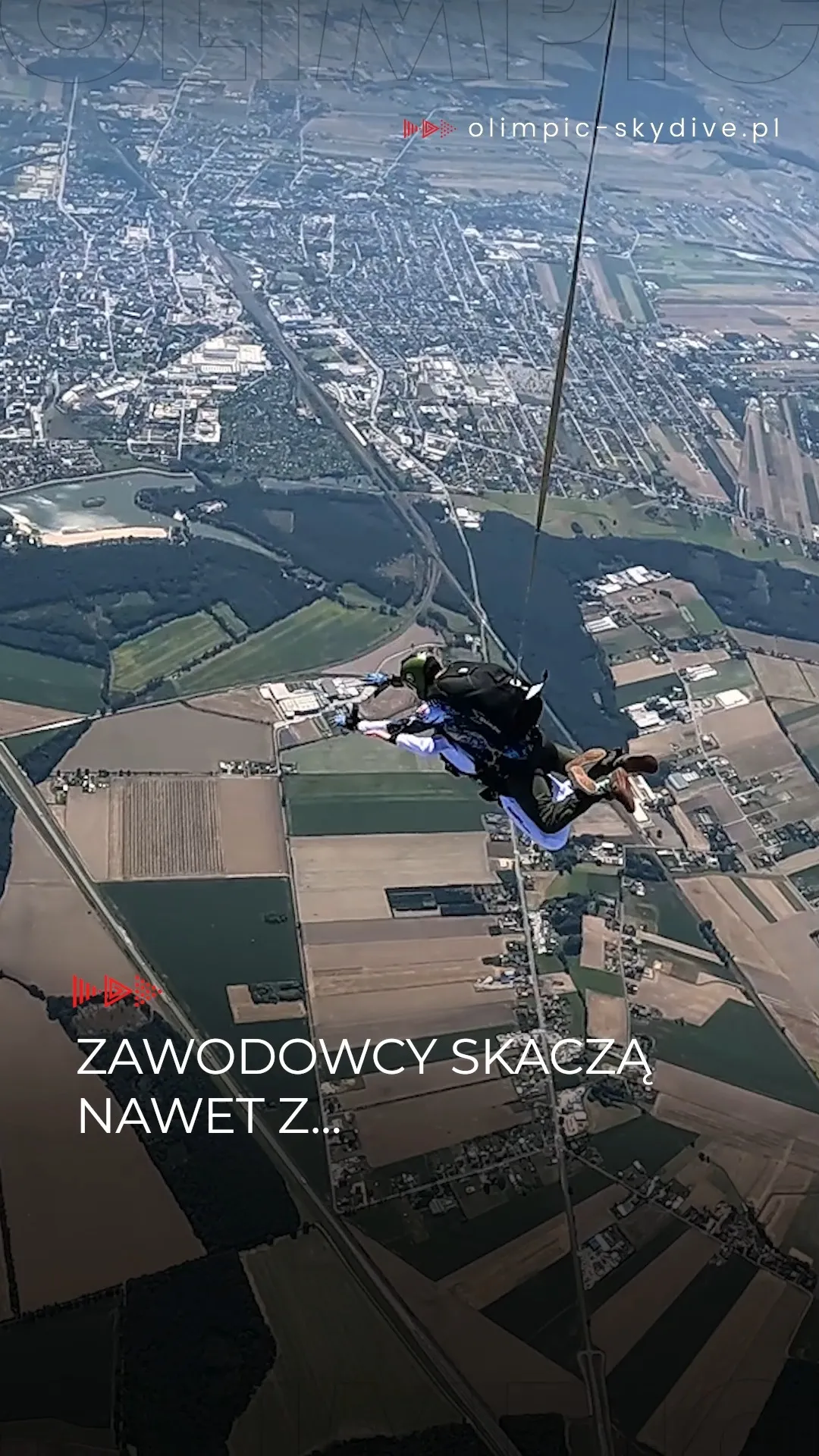 ðª No dobrze - wiesz, z jakiej wysokoÅci skacze siÄ ze spadochonem.Ale czy potrafisz to sobie NAPRAWDÄ wyobraziÄ? ðNie musisz wyobraÅ¼aÄ. PrzeÅ¼yj to z nami. Link do zapisu na skok znajdziesz w â¡ï¸ BIO.#olimpicskydive #spadochroniarze #skydiving #odmarzeÅdowraÅ¼eÅ