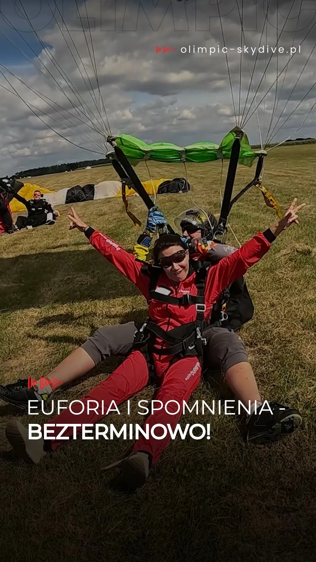 ðª CzasÃ³wka skoku - ostatni punkt jest najwaÅ¼niejszy ðSzczegÃ³Åy poznasz na stronie - sprawdÅº â¡ï¸ BIOZaobserwuj, Å¼eby dowiadywaÄ siÄ wiÄcej o skokach tandemowych!#skokizespadochronem #olimpicskydive #wchmurach #odmarzeÅdowraÅ¼eÅ